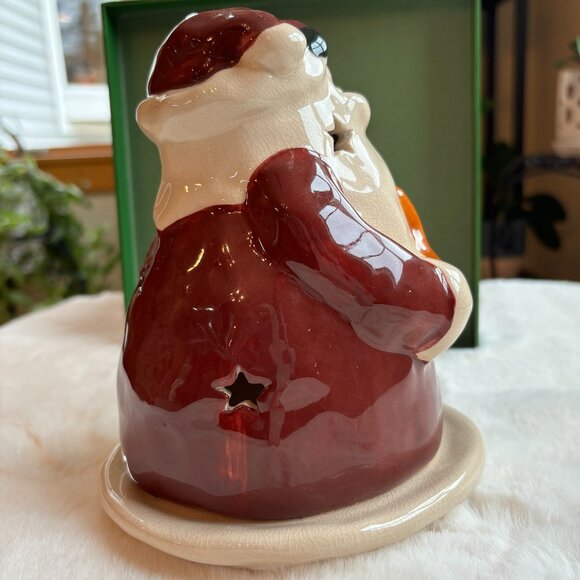 VTG Crazy Mountain Santa Holding A Star-Votive Candle Holder (2 Pieces) - Picture 10 of 16